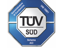 Certificazione TÜV SÜD